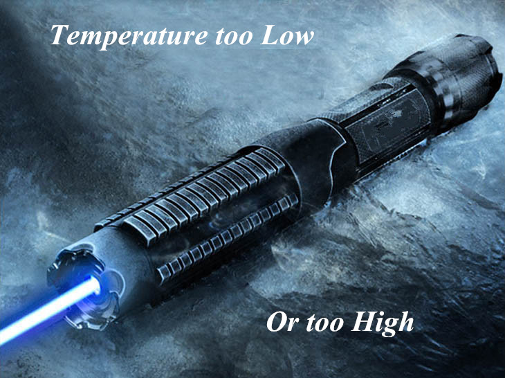 temperature laser pointer