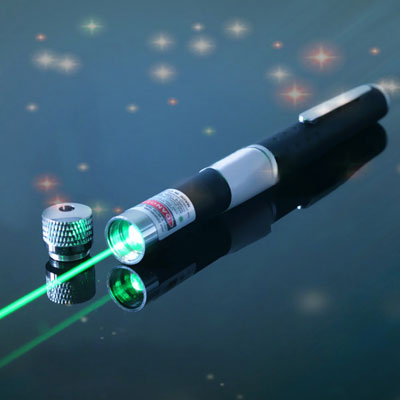 10mW 532nm green laser pointer with full sky stars AAA battery