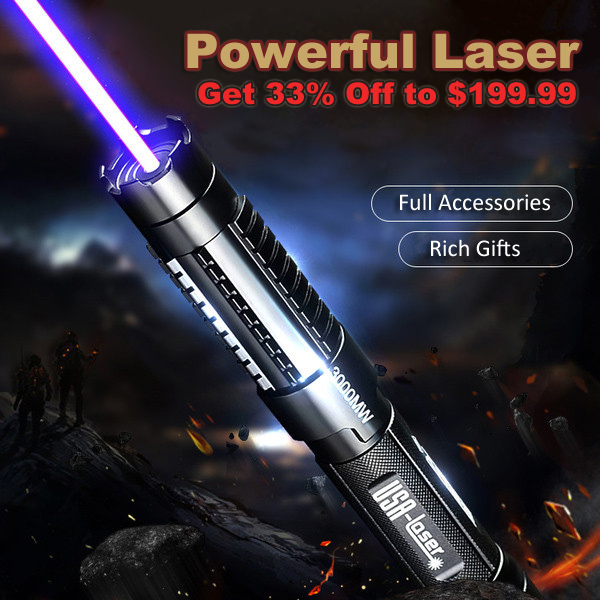 30000mw high power blue laser pointer