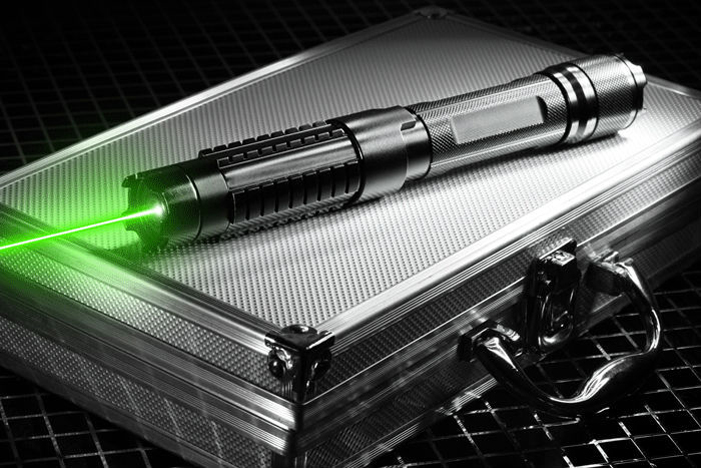 green laser pointer