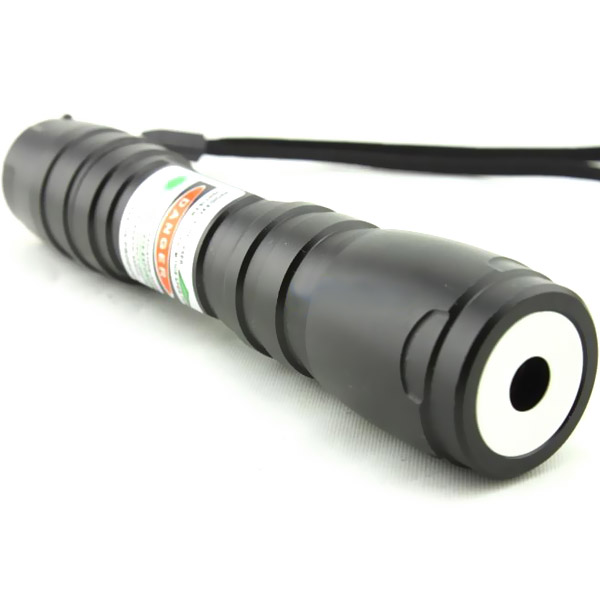 200mw green laser pointer adjustable flashlight burning match