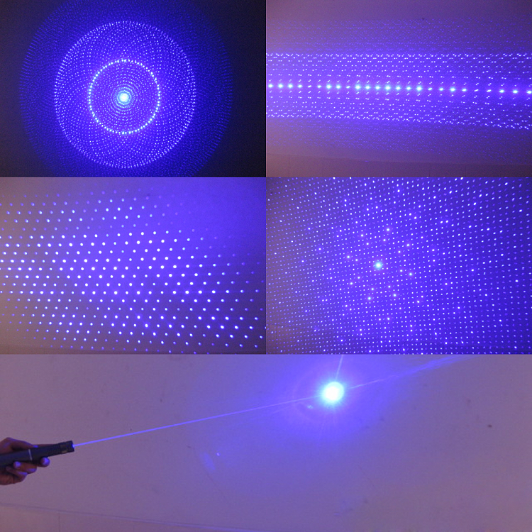 blue laser light