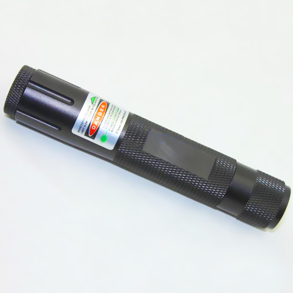 Powerful 100mW green laser pointer flashlight