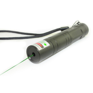 100mW laser pointer with auto-lock