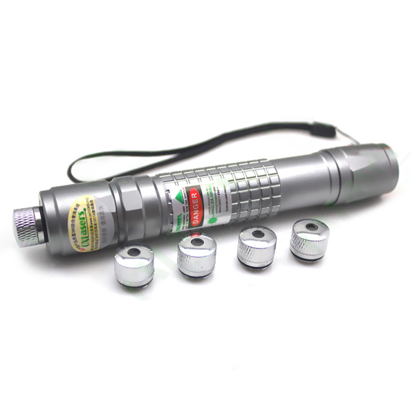 high power Adjustable Focus green Laser Pointer Flashlight 200mW burn match