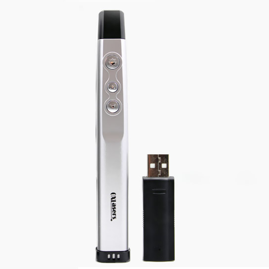 PPT Red Laser Pointer USB Wireless Presenter Page up down inside card reader