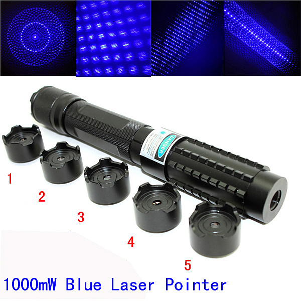 high power 1000mw blue laser pointer 