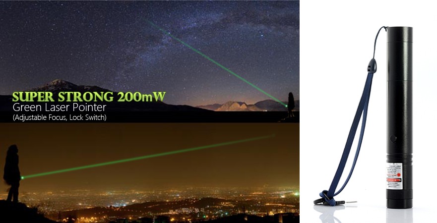 200mw green laser pointer