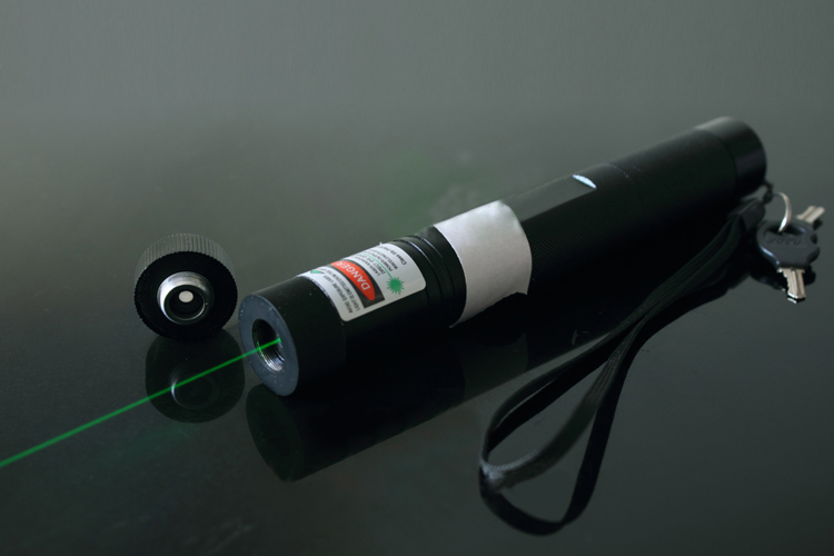 high qiality 200mw green laser pointer flashlight