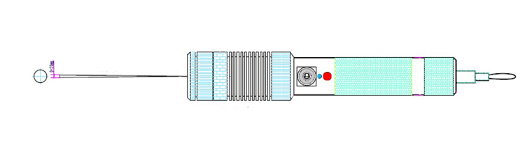 200mw green laser flashlight  