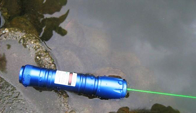 100mw green laser flashlight