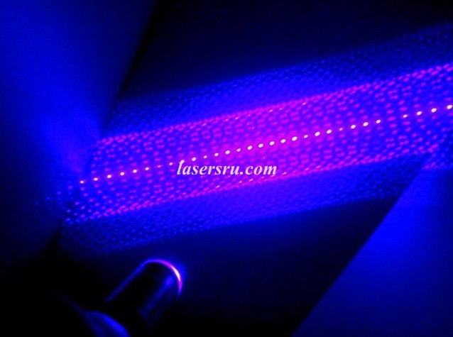 violet laser light