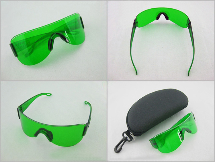 fashion blue safety laser goggles