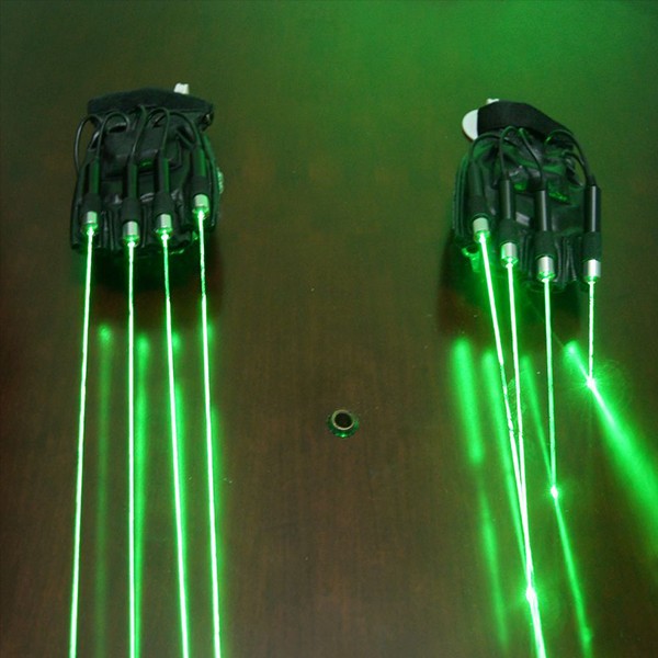 LED Palm Light Laser Gloves