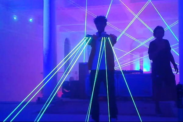 Dancing Show Laser Gloves