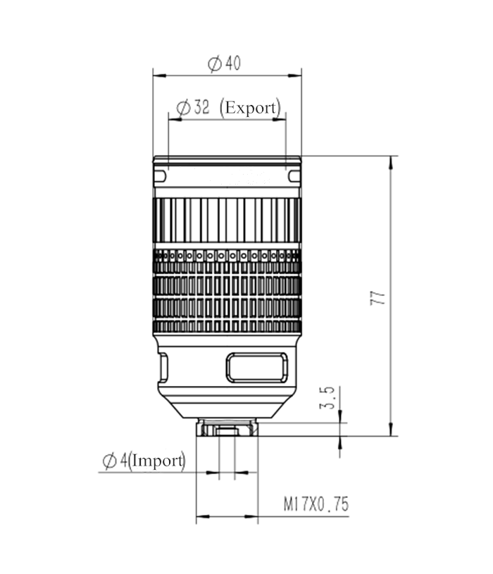 10X beam expander