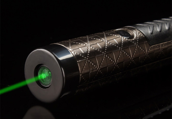 green laser pointer