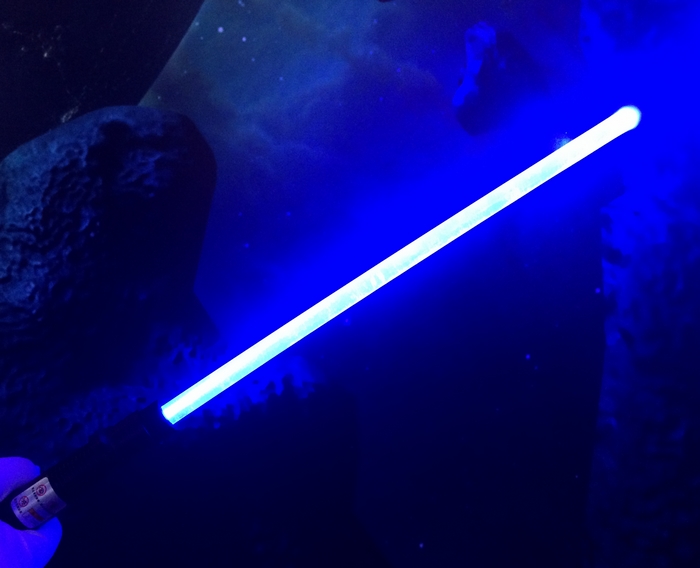 blue lightsaber